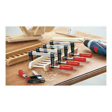 BESSEY morsetto a vite pressofuso LM Larghezza di serraggio 200 mm Sporgenza 50 mm ( 4000831254 )