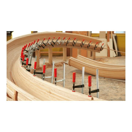 Morsetto a vite in ghisa malleabile BESSEY TG Larghezza di serraggio 160 mm Sporgenza 80 mm ( 4000831404 )