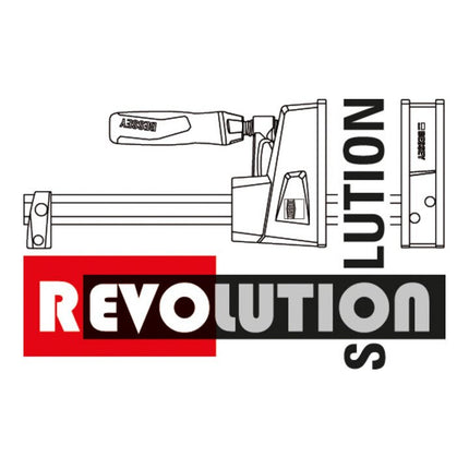 Pinza BESSEY KRE60-2K ancho de sujeción 600 mm profundidad de garganta 95 mm ( 4000831487 )