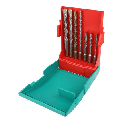 Zestaw młotowiertarek HELLER MAXXBOX Bionic Pro SDS-plus 7-częściowy SDS-plus ( 4000864830 )