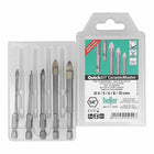 HELLER QuickBit(R) Ceramic Master Set di 5 punte da trapano Ø 4, 5, 6, 8, 10 mm ( 4000864209 )