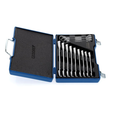 GEDORE ratchet spanner set 7 R-012 12-piece spanner widths 8-19 mm ( 4000821989 )