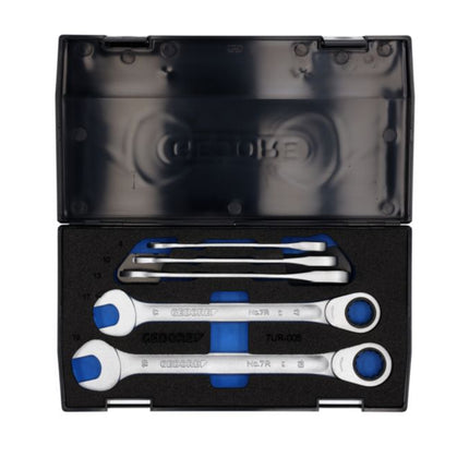 Juego de llaves de carraca GEDORE 7R-005 5 piezas ancho de llave 8-19 mm ( 4000821988 )