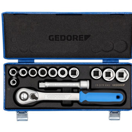 Juego de llaves de vaso GEDORE 19 SME-20 13 piezas 1/2 ″ ( 4000880496 )