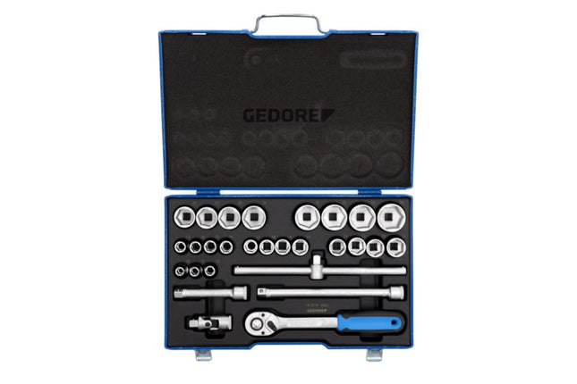 Juego de llaves de vaso GEDORE 19 VMU-10 28 piezas 1/2 ″ ( 4000880520 )