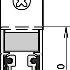 Retén para puerta ATHMER Schall-Ex(R) DUO L-15 WS 1-382 2 caras Longitud 708 mm ( 3327023103 )