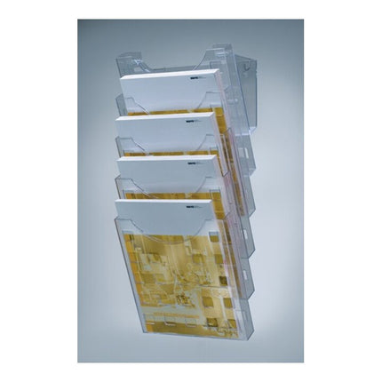 HELIT Wandprospekthalter 5 Fächer DIN A4 ( 9000493298 )