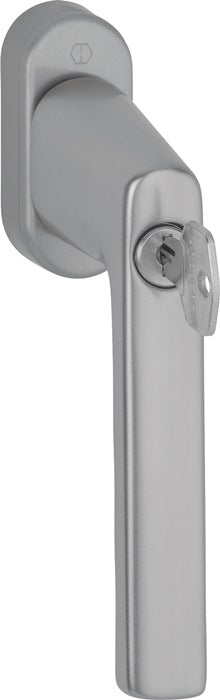 Klamka okienna HOPPE Hamburg 0700LS/U26 100NM Aluminium F9 Kolor stalowy ( 3000203157 )