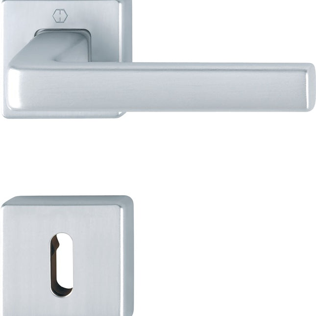 HOPPE set di rose Dublin 1124 / 843KV/843KVS Alluminio F1 ( 3000203135 )