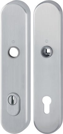 Par de placas largas HOPPE E3332ZA/3310 mate F69 ( 3000209804 )