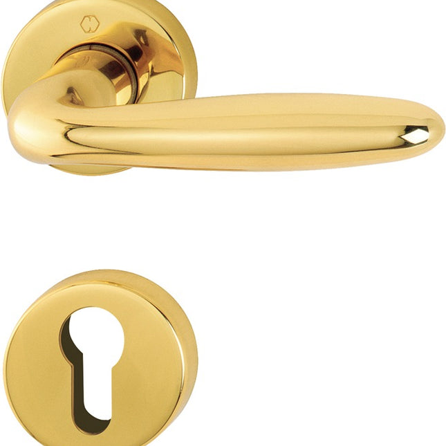 HOPPE set di rose Verona M151/42KV/42KVS ottone F71 ( 3000253733 )