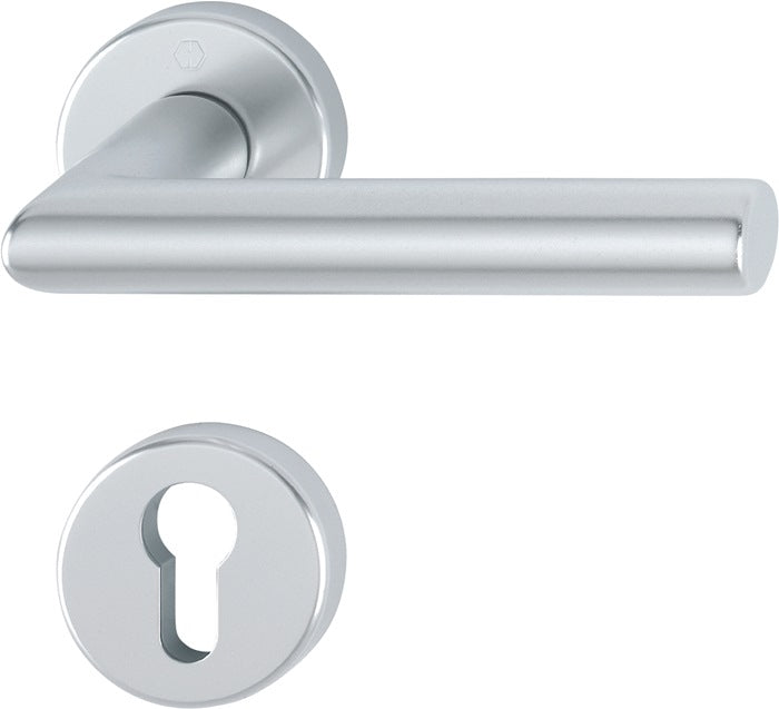 HOPPE Escutcheon set Amsterdam 1400/42KV/42KVS Aluminium F1 ( 3000203801 )
