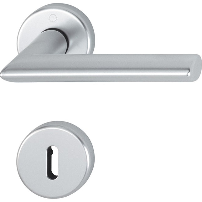 HOPPE Juego de escudos Estocolmo 1140/42KV/42KVS Aluminio F1 ( 3000252243 )