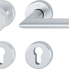 HOPPE Juego de escudos Estocolmo 58/42KV/42KVS/1140 Aluminio F1 ( 3000252246 )