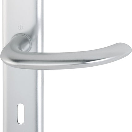 HOPPE long plate set Marseille 1138/273P Aluminium F1 ( 3000252596 )