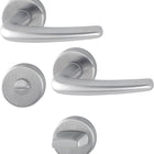 HOPPE set di rose Denver E1310Z/42KV/42KVS in acciaio inox F69 ( 3000252655 )