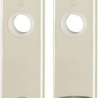 HOPPE long plate pair 202SP F2 / nickel silver coloured F2 ( 3000252129 )