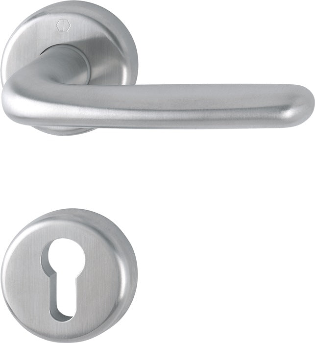 HOPPE escutcheon set Cardiff E1850Z/17KV/17KVS stainless steel F69 ( 3000252228 )