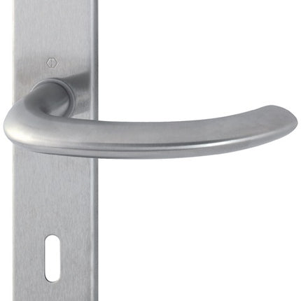 HOPPE long escutcheon set Marseille E1138Z/302 stainless steel F69 ( 3000252285 )