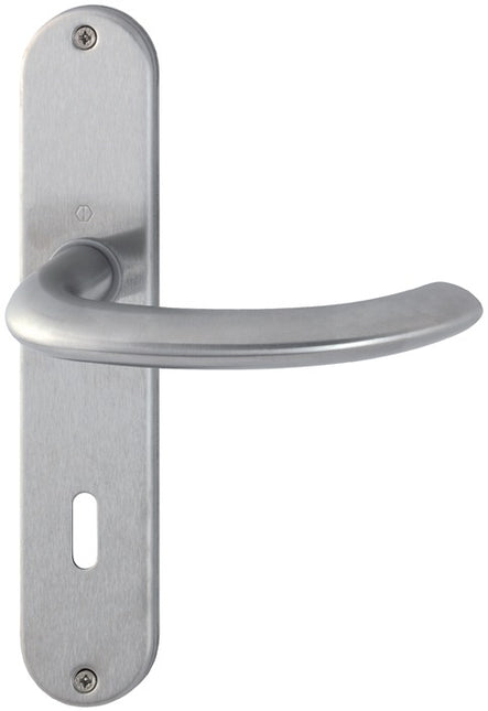 HOPPE set di rosette lunghe Marsiglia E1138Z/302 in acciaio inox F69 ( 3000252285 )