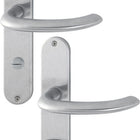 HOPPE set di rosette lunghe Marsiglia E1138Z/302 in acciaio inox F69 ( 3000252287 )