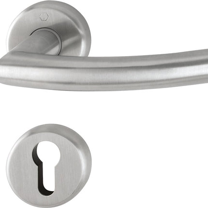 HOPPE Rosettengarnitur Narvik E1430ZP/17KV/17KVS Edelstahl F69 ( 3000252276 )