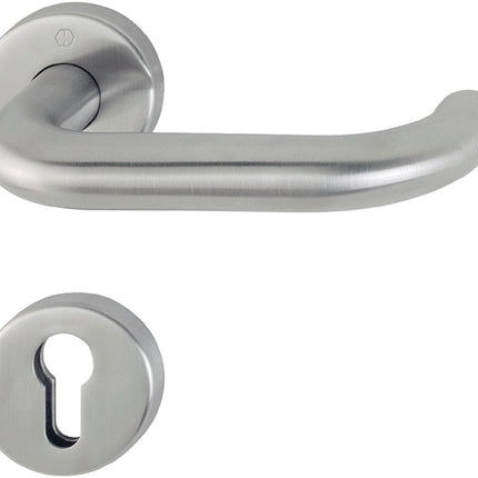 Juego de rosas HOPPE Paris E138/42H/42HKVS acero inoxidable F69 ( 3000203101 )