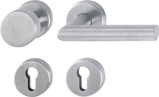 Zestaw przeciwpożarowy HOPPE Amsterdam FS-E58/42H/42HS/1400 stal nierdzewna F69 D/K ( 3000203123 )