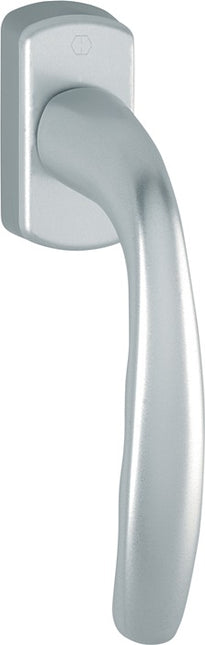 Manilla de ventana HOPPE New York 0810/U10 aluminio F9016 / blanco tráfico ( 3000203599 )