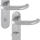 HOPPE short escutcheon set Paris E138Z/353K stainless steel F69 ( 3000203014 )