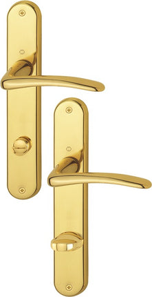 HOPPE long plate set Istanbul M171/332P brass F71 ( 3000253685 )