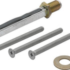 Juego de fijación HOPPE pasador perfil K/G 3310 Herrajes de seguridad intercambiables 9 x 100 mm ( 8000346817 )