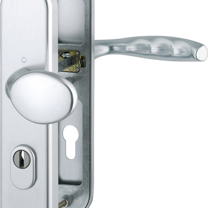 HOPPE Schutzgarnitur New York 76G/3332ZA/3410/1810H Aluminium F1 ( 3000203571 )