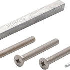 Set di fissaggio HOPPE D/D per perno rapido 2410/3410 Set di protezione contro la spinta 8 x 150 mm ( 3000209236 )