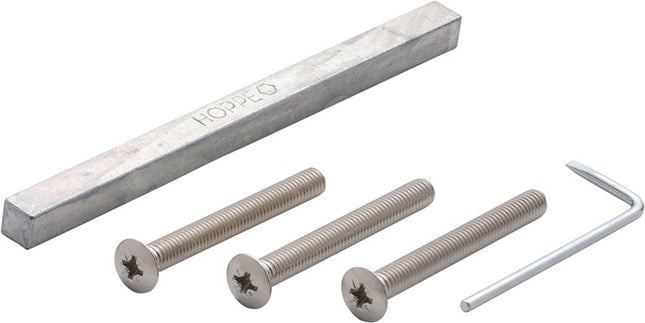 Set di fissaggio HOPPE D/D per perno rapido 2410/3410 Set di protezione contro la spinta 8 x 150 mm ( 3000209236 )