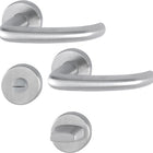 HOPPE Escutcheon set San Francisco E1301Z/42KV/42KVS Stainless steel F69 ( 3000202019 )