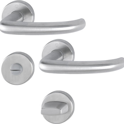 HOPPE Escutcheon set San Francisco E1301Z/42KV/42KVS Stainless steel F69 ( 3000202019 )