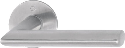 HOPPE lever handle pair Stockholm E1140Z/849N stainless steel F69 ( 3000203538 )