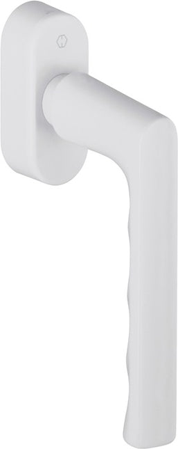 HOPPE window handle Hamburg 0700/UD9020 Aluminium F9016 / traffic white ( 3000203982 )