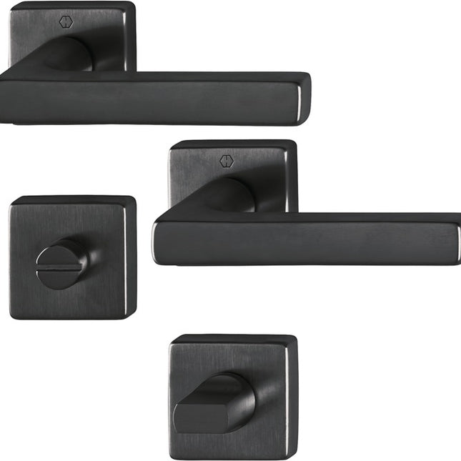 HOPPE Set di rosette Dallas M1643/843KV/843KVS Ottone F96-1-R ( 8000460255 )