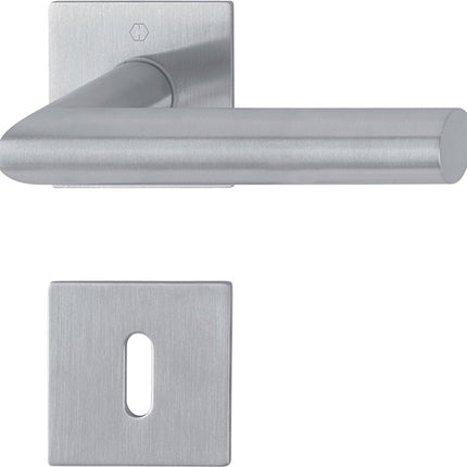 HOPPE Set di rosette Amsterdam E1400Z/848N/848NS Acciaio inox F9714M ( 3000209766 )