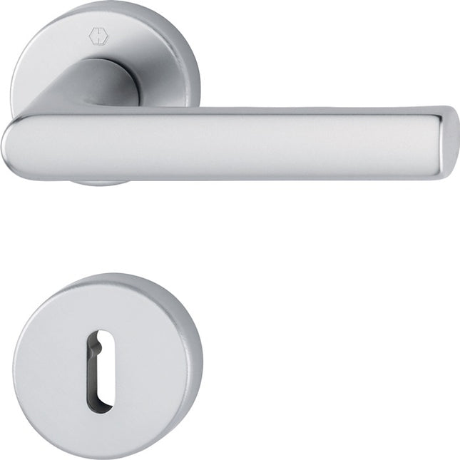 Juego de rosetas F1 de aluminio HOPPE Hamburg 1700 / 42KB/42KBS ( 3000203126 )