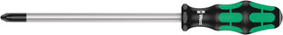 WERA screwdriver 355 PZ size PZD 4 blade length 200 mm ( 4300001662 )