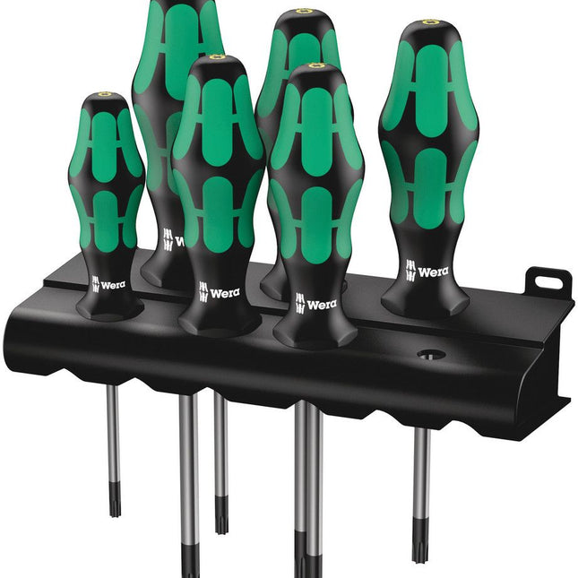 WERA screwdriver set 367/6 TORX BO 6-piece TORX(R) with hole ( 4000827755 )