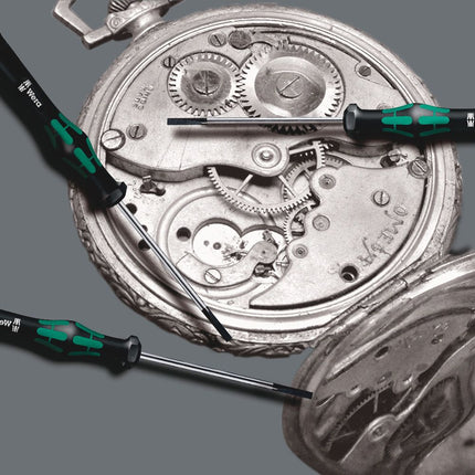 WERA Destornillador electrónico de precisión para mecánica 2035 1,5 mm de longitud de hoja 40 mm ( 4300001756 )