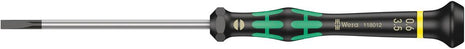 WERA Electronic precision mechanics screwdriver 2035 3.5 mm Blade length 80 mm ( 4300001760 )