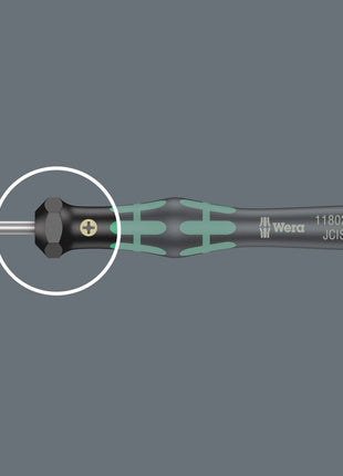 WERA Electronics Cacciavite meccanico di precisione 2054 6-KT. 3 mm Lunghezza lama 60 mm ( 4300001787 )