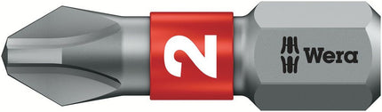 Punta WERA 851/1 BTZ 1/4 ″ PH 2 Longitud 25 mm ( 4000829526 )