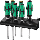 WERA screwdriver set 335/350/355/6 6-piece slotted / PH / PZD ( 4000827742 )