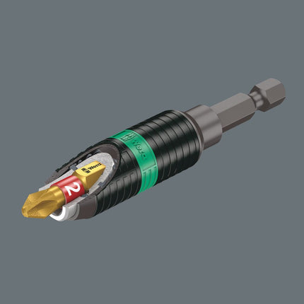 Portabit WERA Rapidaptor 1/4 ″ F 6,3 1/4 ″ C 6,3 + E 6,3 ( 4000829608 )